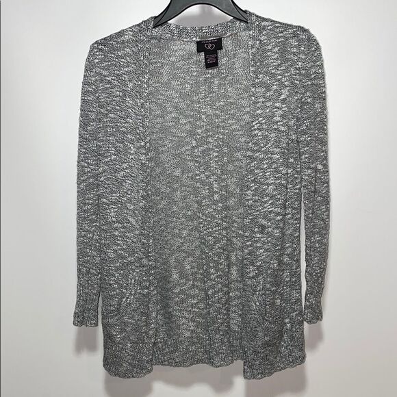 It's Our Time Gray Cardigan Sweater - Picture 1 of 7